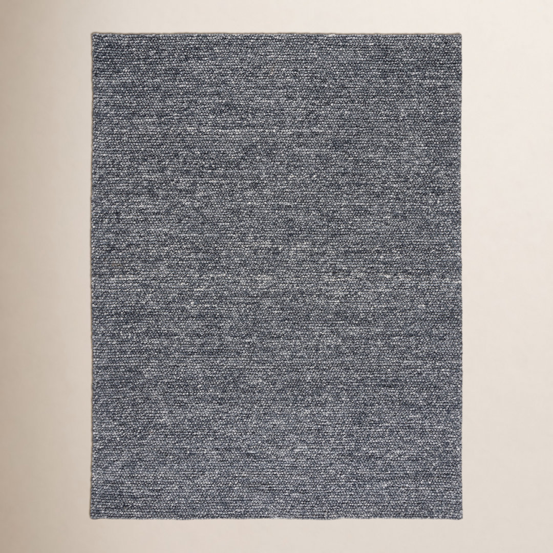 Elle Dark Gray Hand-Woven Rug